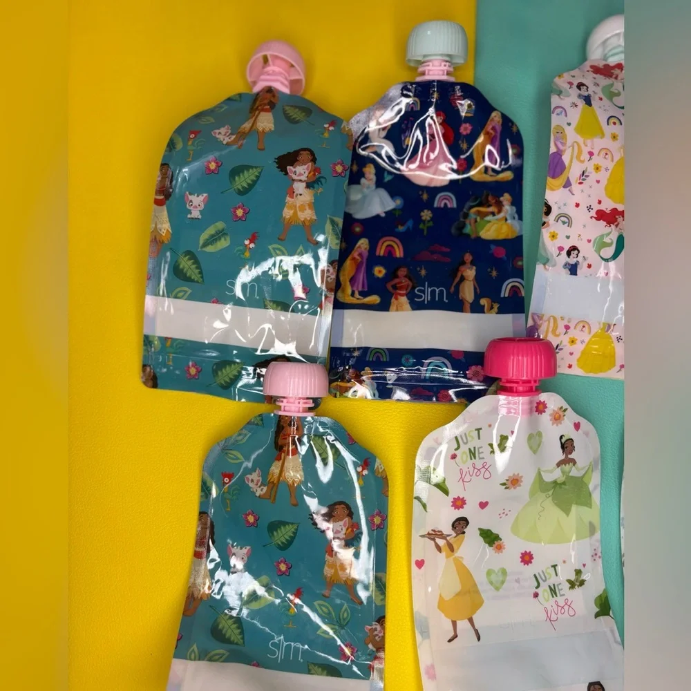 Simple Modern Disney‎ Princess Reusable Baby Food Pouches for Toddlers